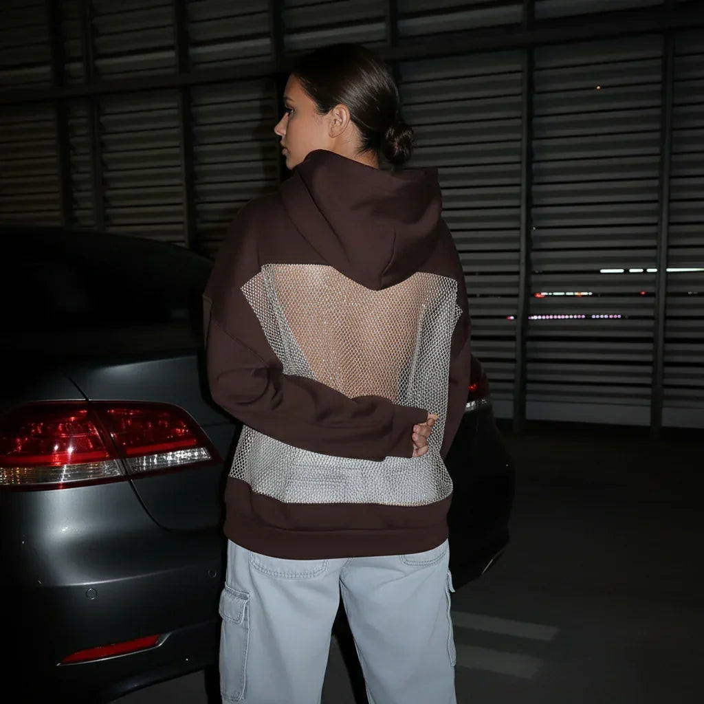 BackStageGlow | When the Lights Come On, This Hoodie Doesn't Just Shine, It Owns the Room