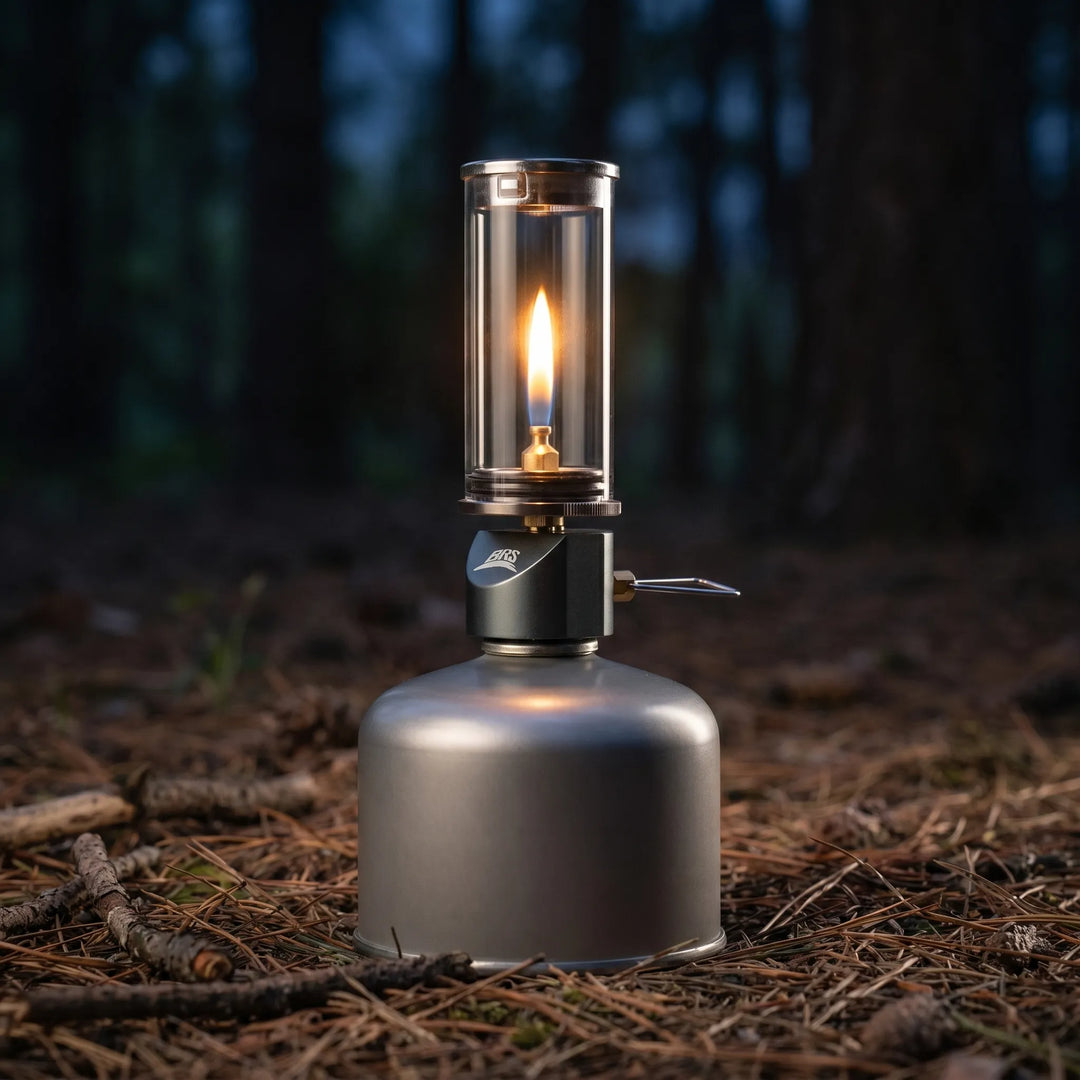 Windproof Gas Camping Lantern - Flickoria