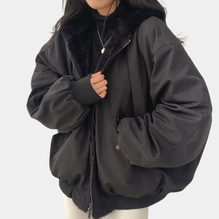 2-in-1 Women's Winter Coat with Hood Versatile Warmth and Style for Cold Weather