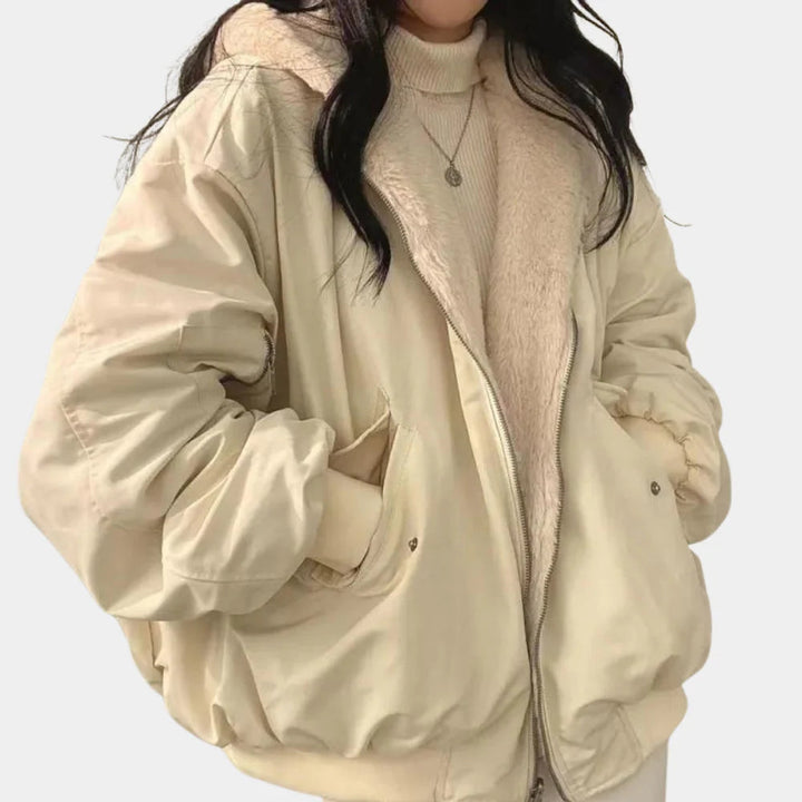 2-in-1 Women's Winter Coat with Hood Versatile Warmth and Style for Cold Weather