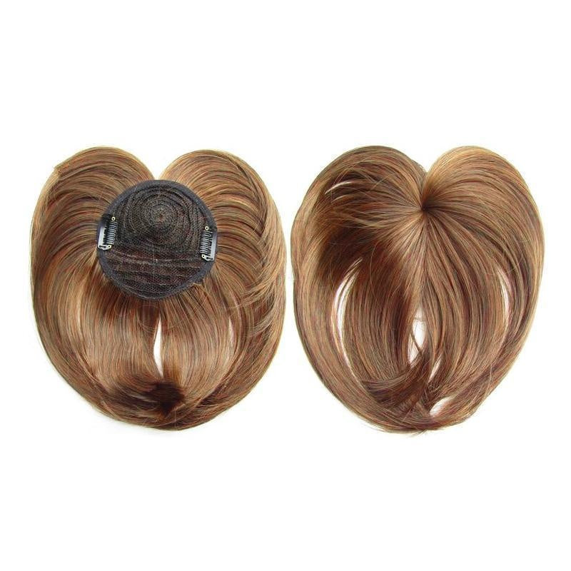Women's Short Hair Topper – Discreet Volume with Clips