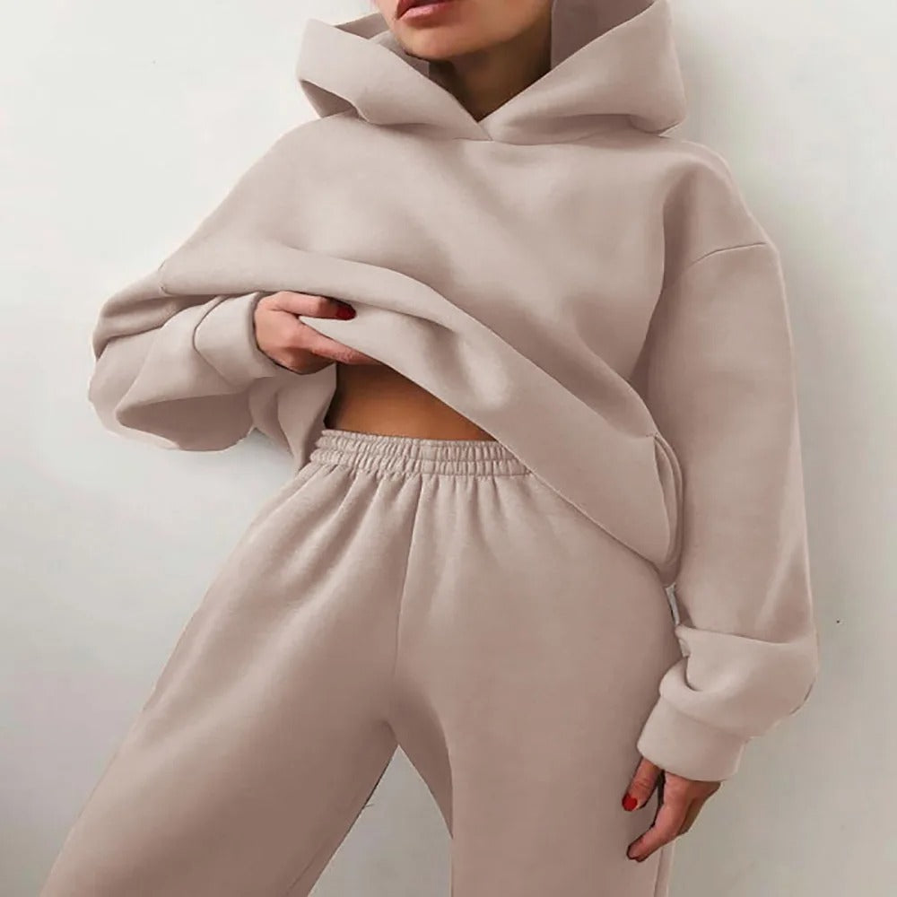 Two-Piece Hoodie Set - Sahra