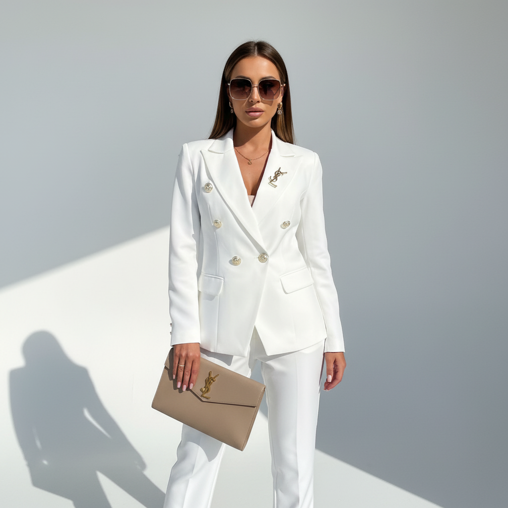Two-Piece Blazer Set - Ariana