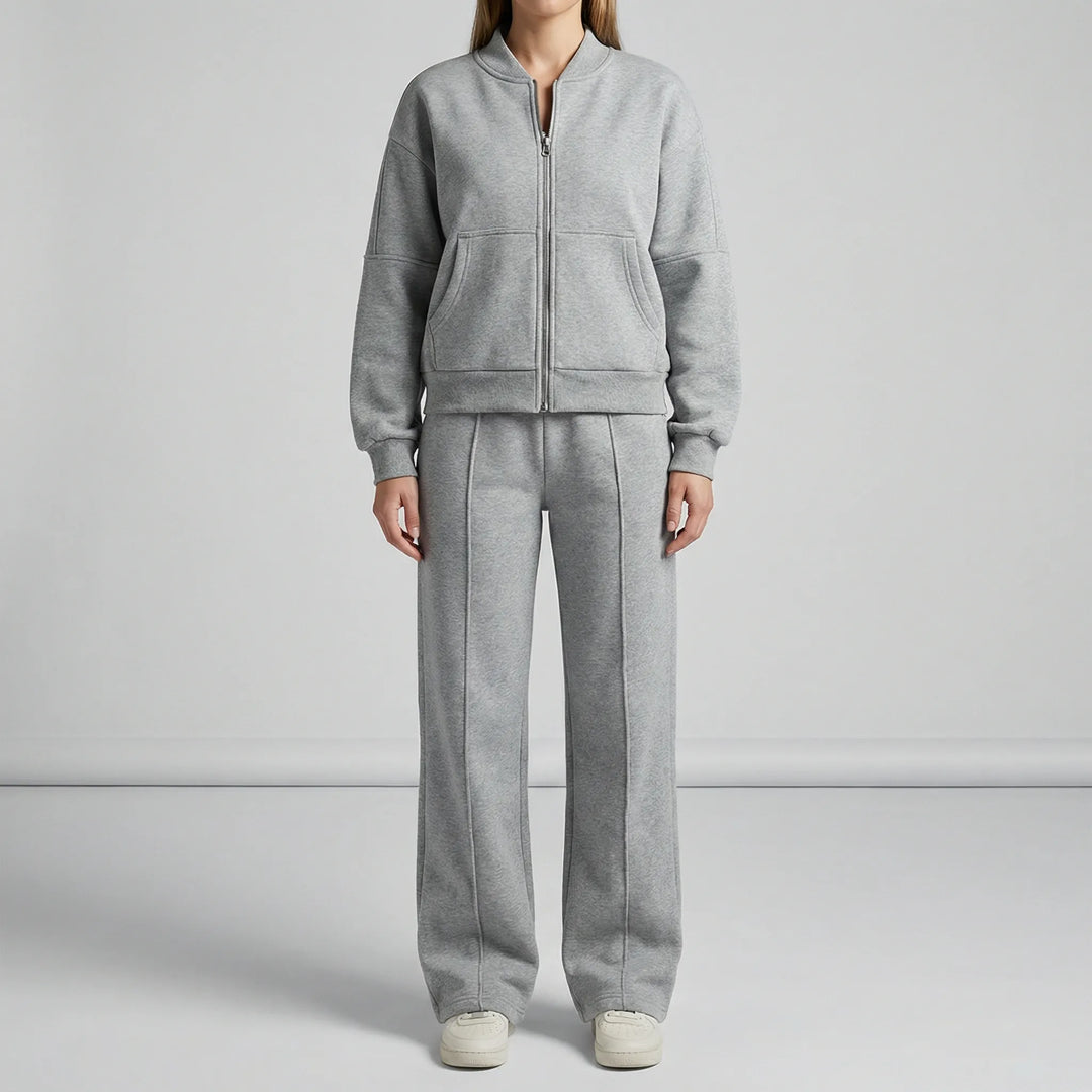 Two-Piece Set with Zip - Joelina