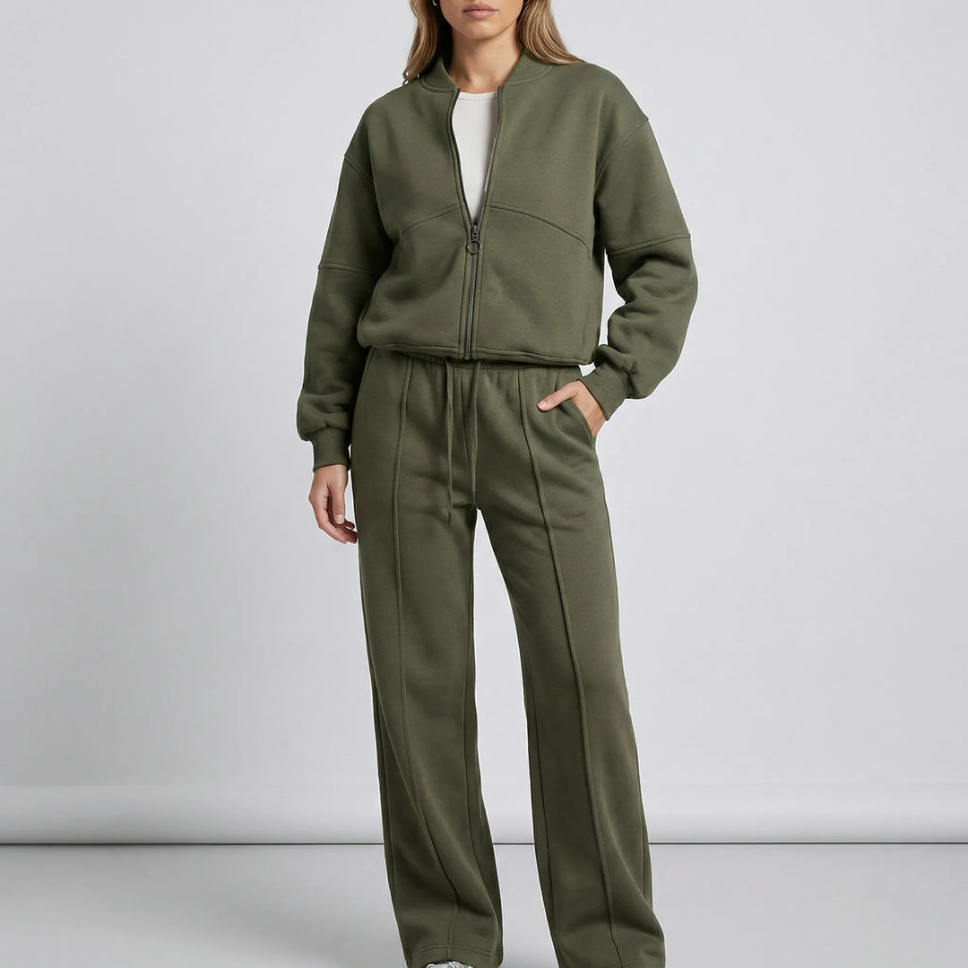 Two-Piece Set with Zip - Joelina