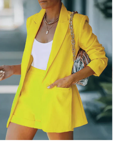Blazer Short Set