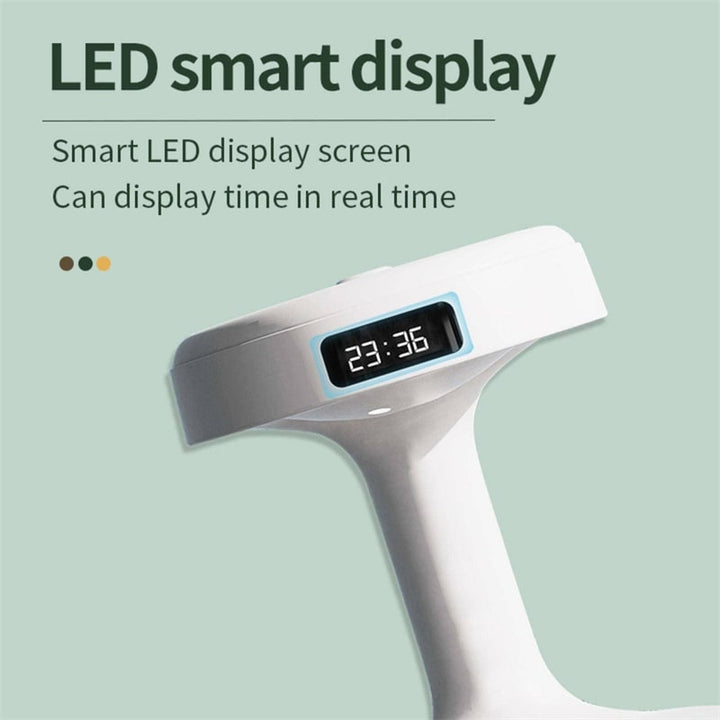 Anti Gravity Cool Mist Humidifier with LED Clock and Large Capacity for Room or Whole House