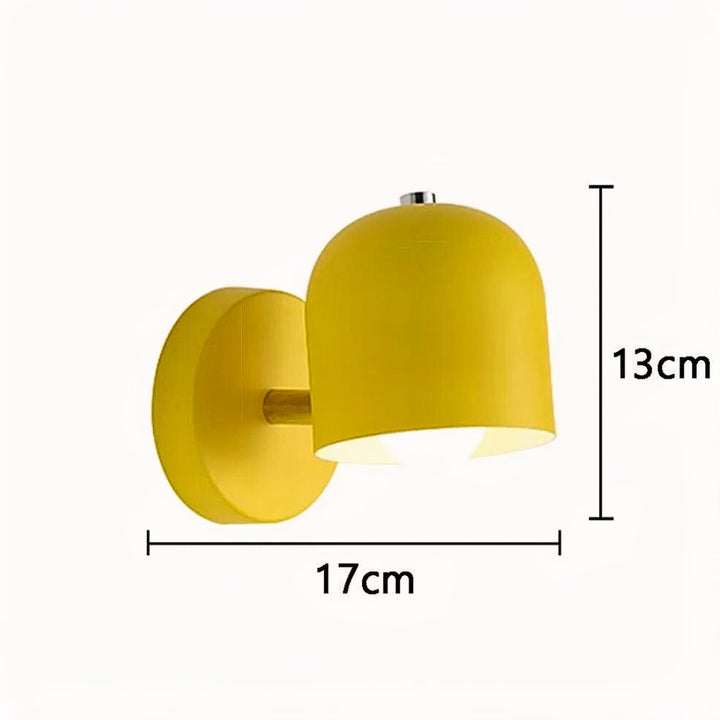 NordicGlow Scandinavian Wall Lamp – Colorful Accent with Atmospheric Light