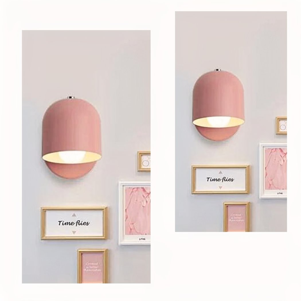 NordicGlow Scandinavian Wall Lamp – Colorful Accent with Atmospheric Light