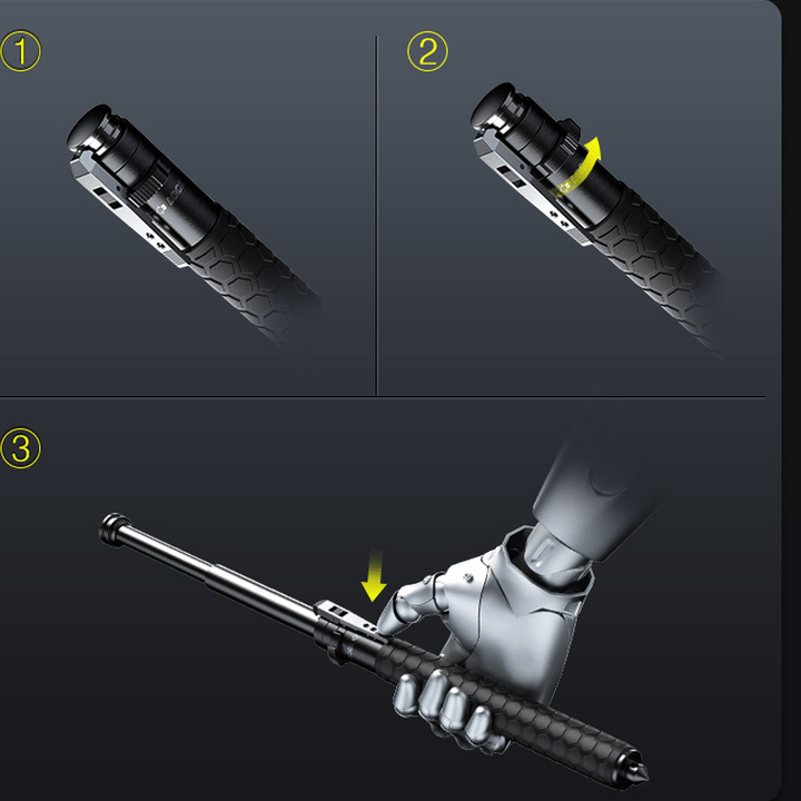 Automatic Self-Defense Walking Stick for Urban Safety