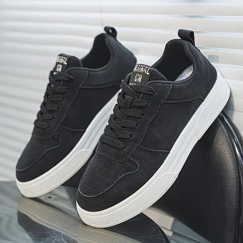 Men's Suede Walking Shoes with Comfortable Sole and Style - Marco