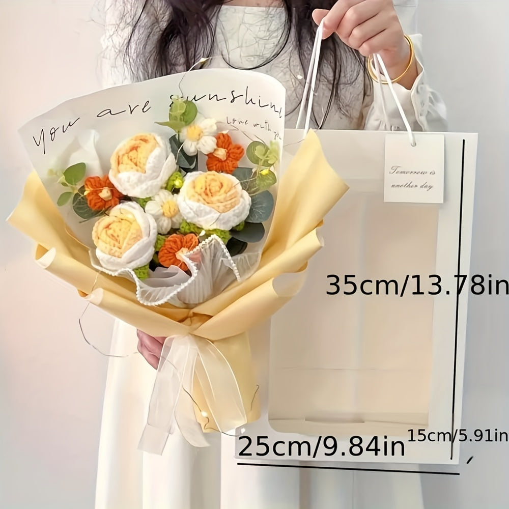 Handmade Crochet Flower Bouquet – The Perfect Gift for Mother's Day