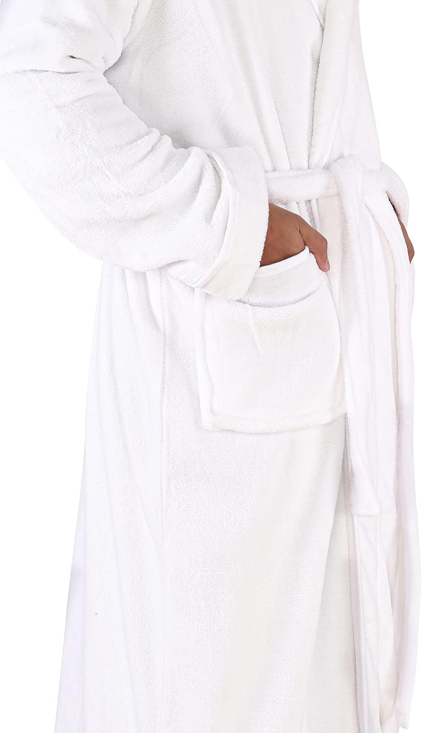 Men's Lightweight Fleece Summer Bathrobe – Harry