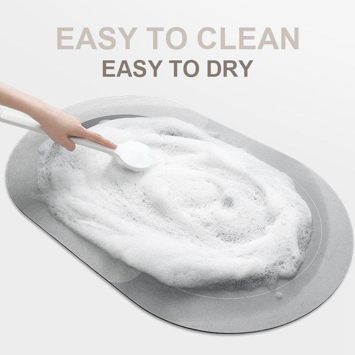 Quick-Dry Super Absorbent Bath Mat - AquaComfort
