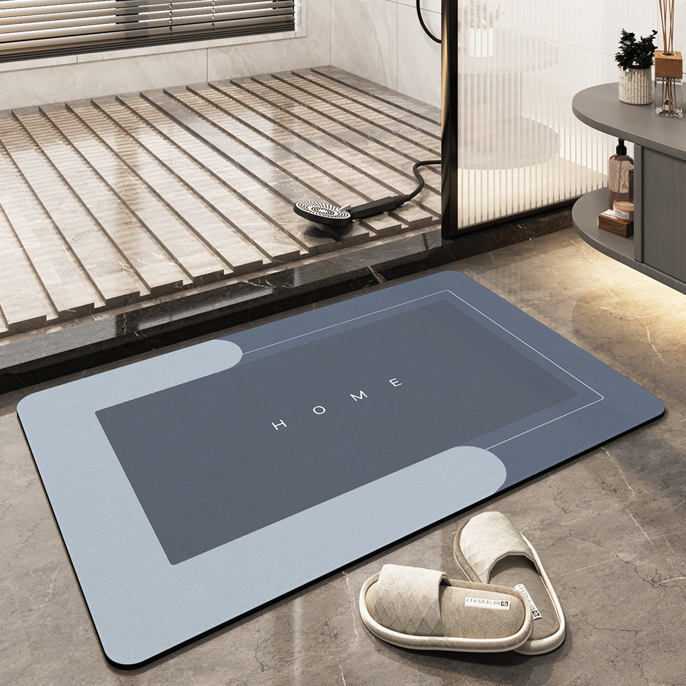 Quick-Dry Super Absorbent Bath Mat - AquaComfort
