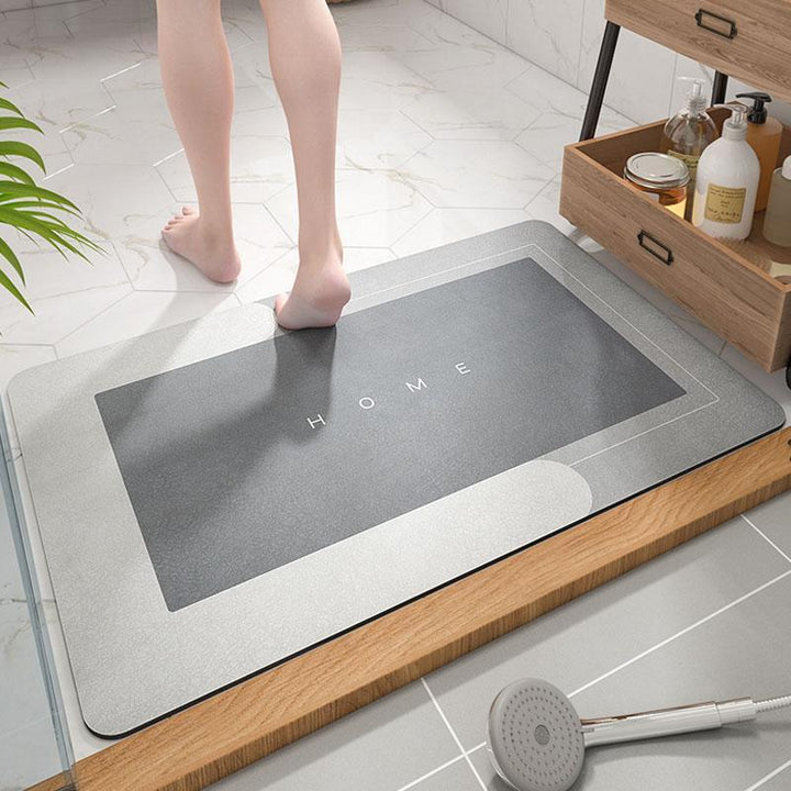 Quick-Dry Super Absorbent Bath Mat - AquaComfort
