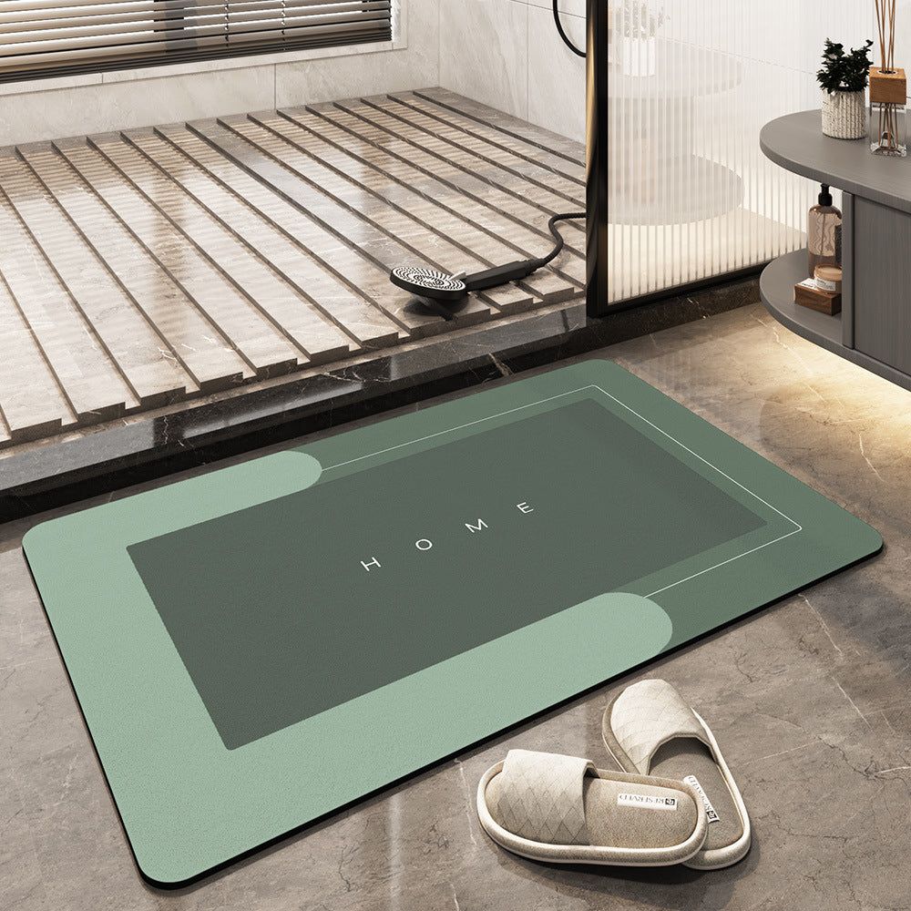 Quick-Dry Super Absorbent Bath Mat - AquaComfort