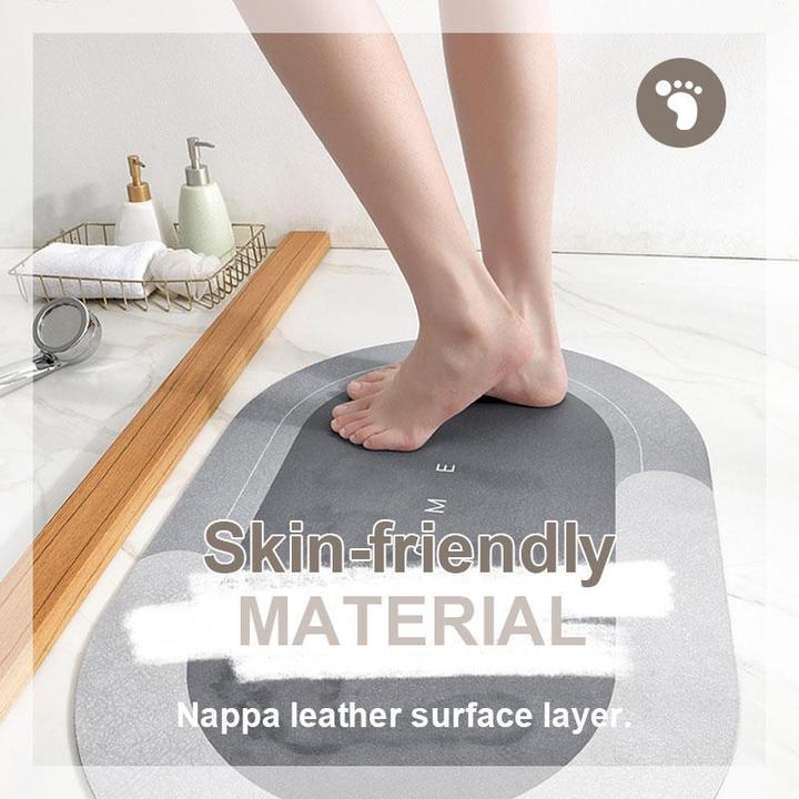 Quick-Dry Super Absorbent Bath Mat - AquaComfort