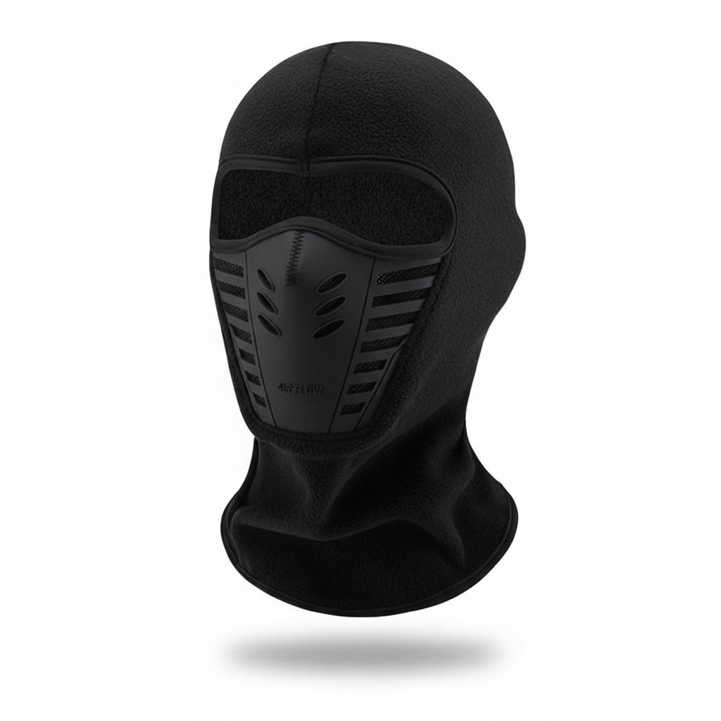 Balaclava Face Mask with Fleece and Integrated Rubber Breathing for Winter Outdoor Sports