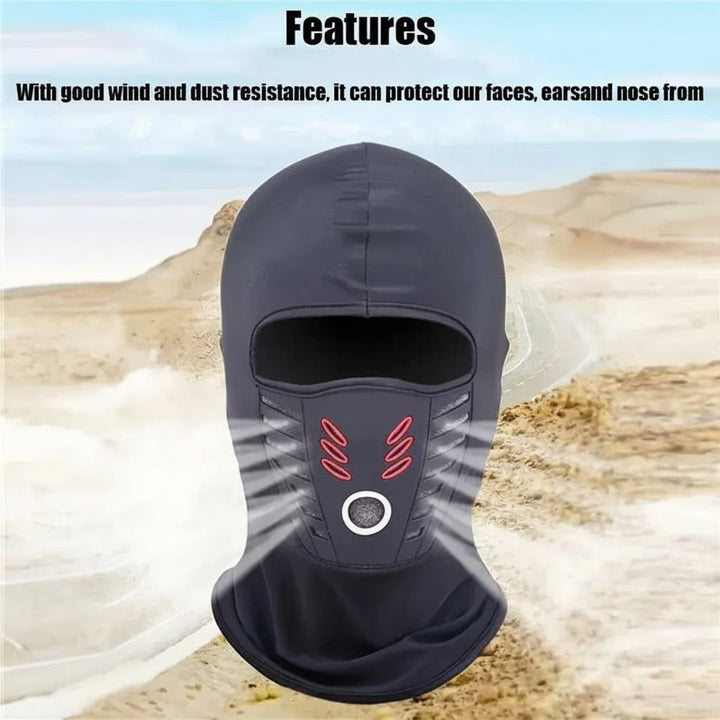 Balaclava Face Mask with Fleece and Integrated Rubber Breathing for Winter Outdoor Sports