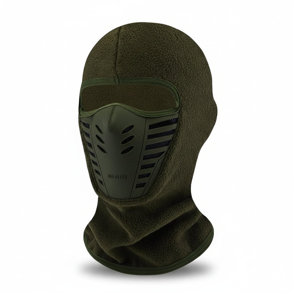 Balaclava Face Mask with Fleece and Integrated Rubber Breathing for Winter Outdoor Sports