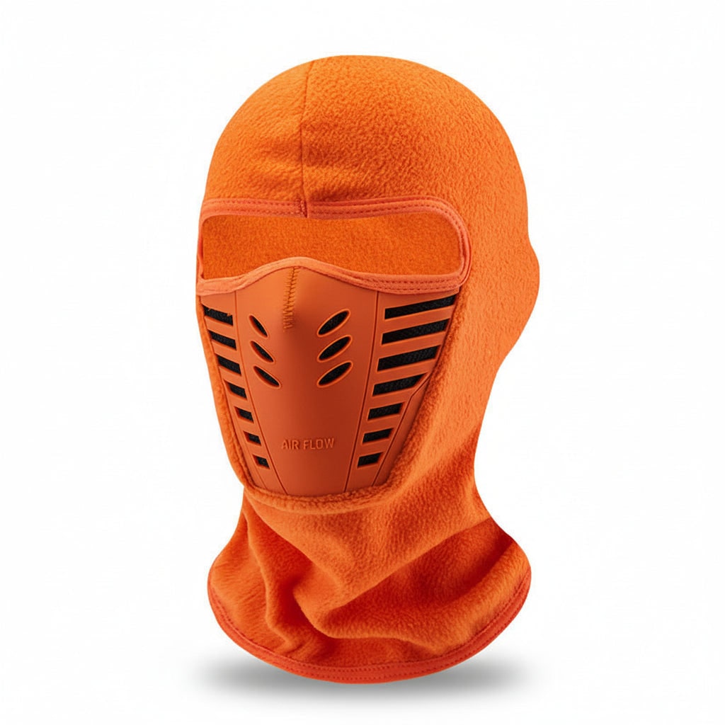 Balaclava Face Mask with Fleece and Integrated Rubber Breathing for Winter Outdoor Sports
