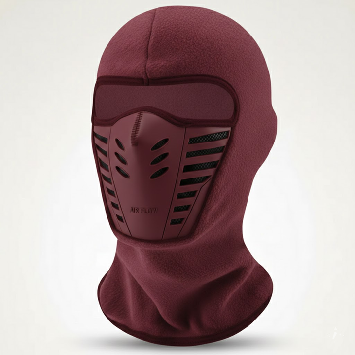 Balaclava Face Mask with Fleece and Integrated Rubber Breathing for Winter Outdoor Sports