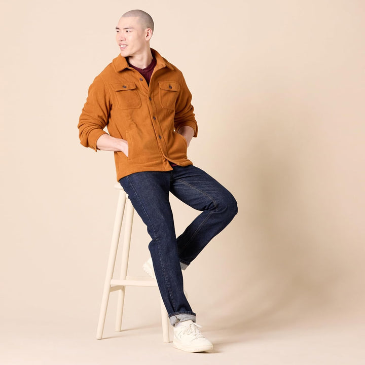 Men's Fleece Overshirt for Spring 2026 – Max