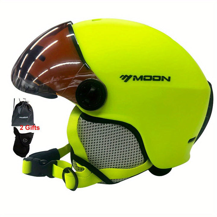 High-Quality Ski Helmet with Removable Parts – Safe and Comfortable for Outdoor Activities