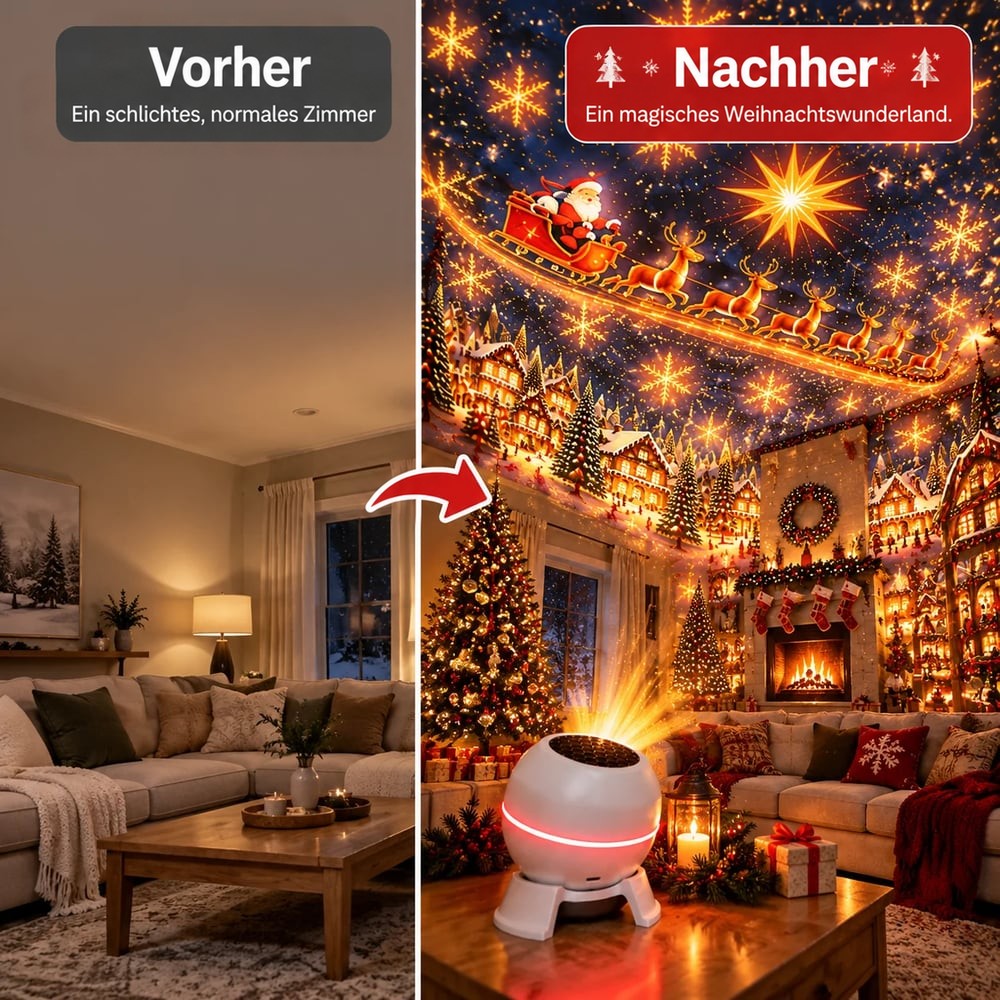 Magical Christmas Projection Light