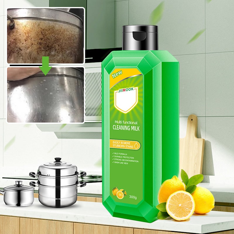Cleans Stainless Steel Cream Cleanser Squeeze Bottle for Multi-Surface Cleaning