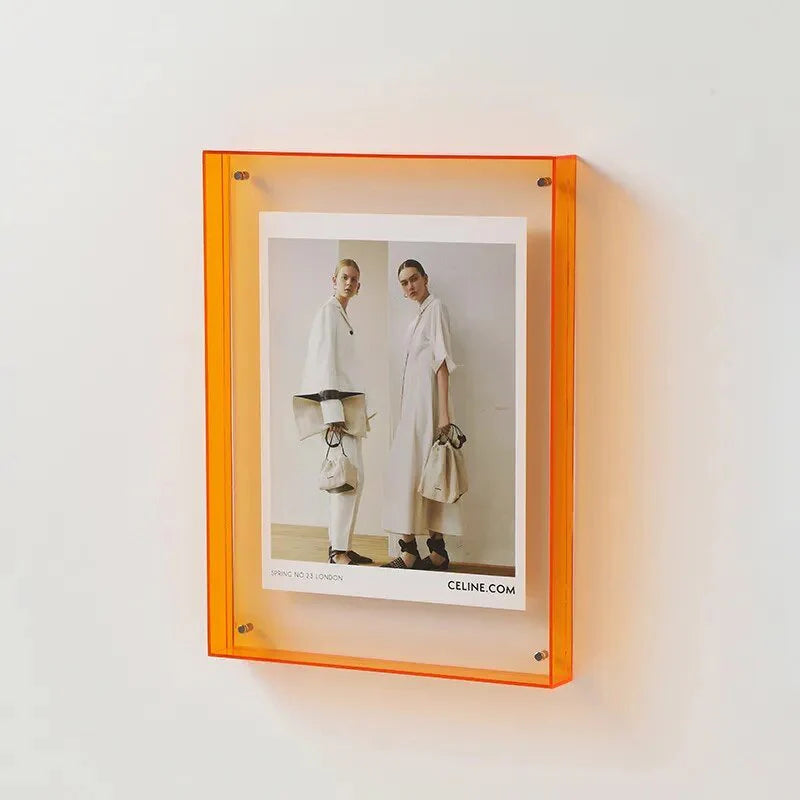 Colorful Clear Acrylic Photo Frames – FramePop