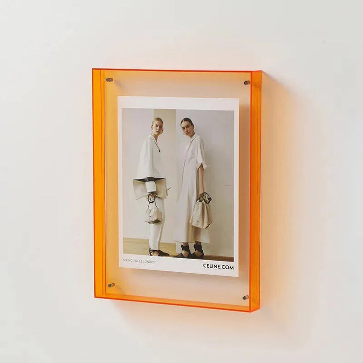 Colorful Clear Acrylic Photo Frames – FramePop
