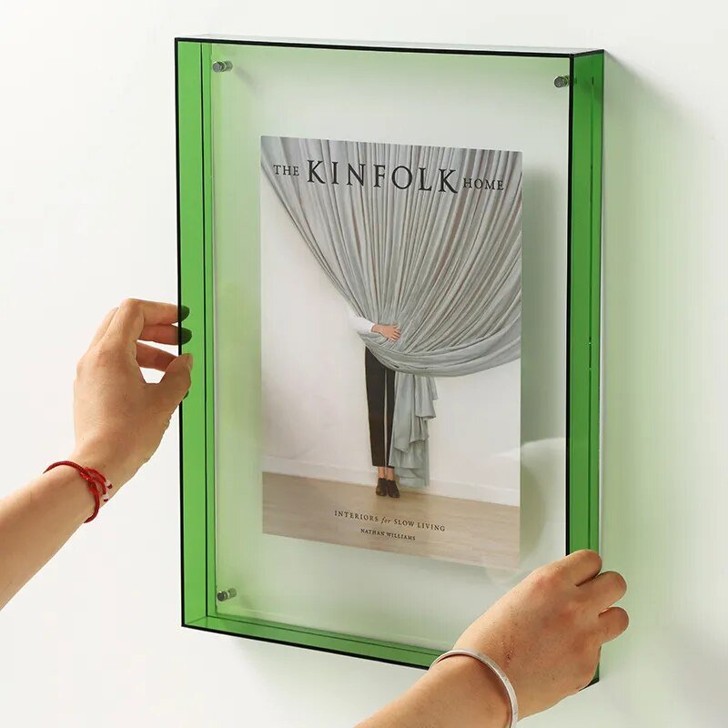 Colorful Clear Acrylic Photo Frames – FramePop