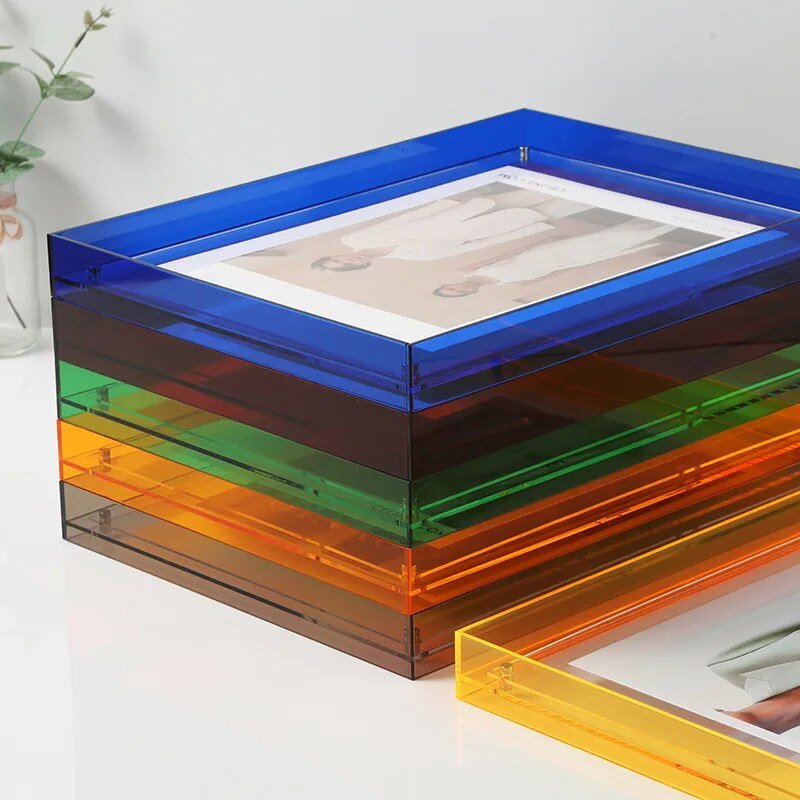 Colorful Clear Acrylic Photo Frames – FramePop