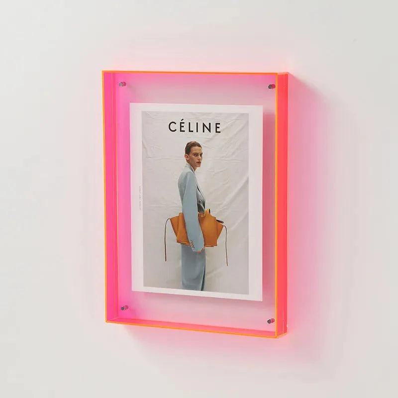 Colorful Clear Acrylic Photo Frames – FramePop