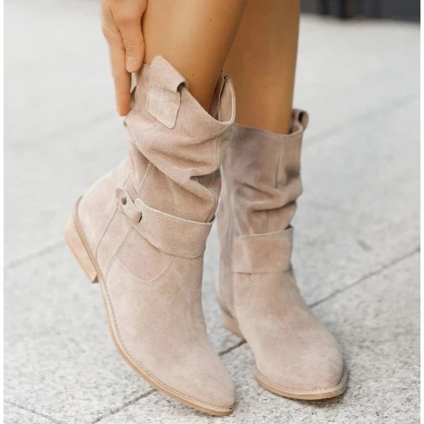 FrostStyle Boots | Stylish Mid-Height Winter Boots for Women