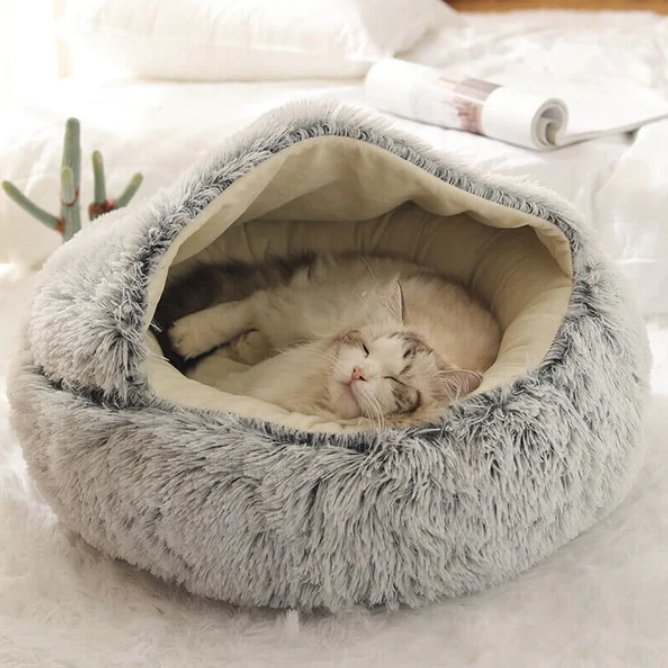 CozyNest • Calming Nest Bed for Dogs and Cats