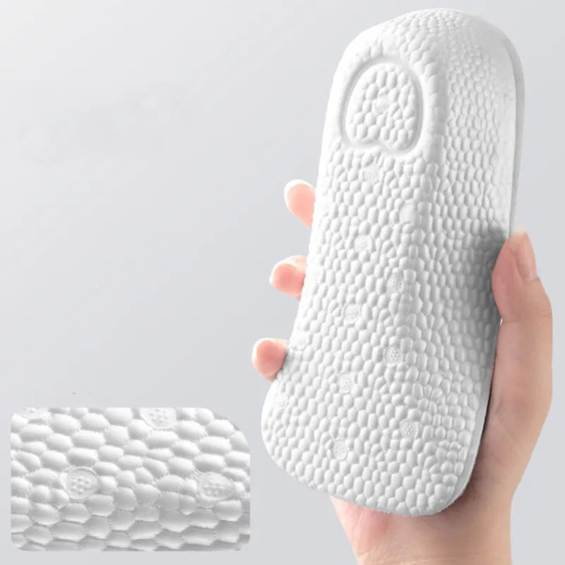 Custom Arch Support Insoles with Height Increasing Heel and Ergonomic Footbed