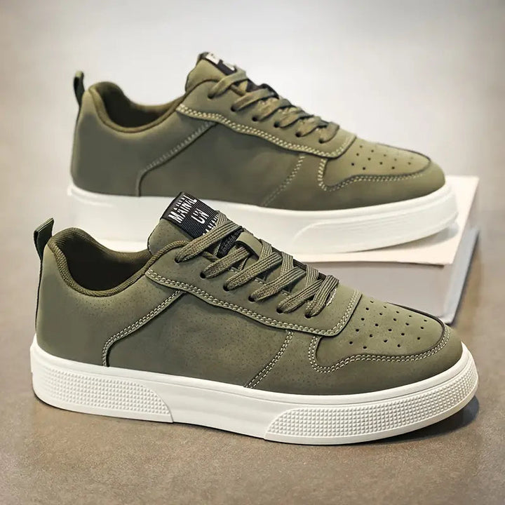 Men's Suede Walking Shoes with Comfortable Sole and Style - Marco