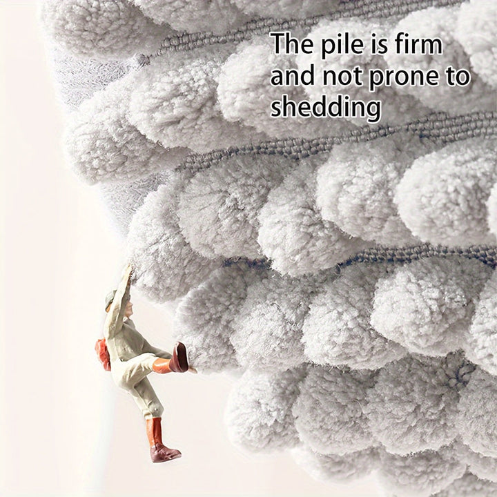 Luxurious L-Shaped Non-Slip Corner Shower Mat - Evelyn