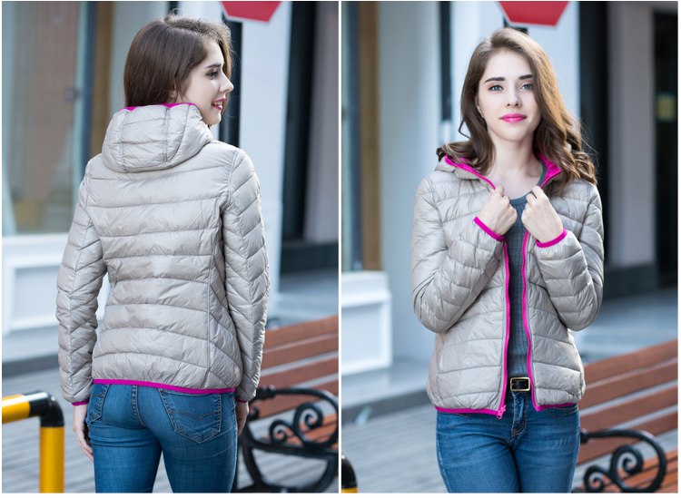 Women's Reversible Down Jacket for Spring 2026 – Aurora