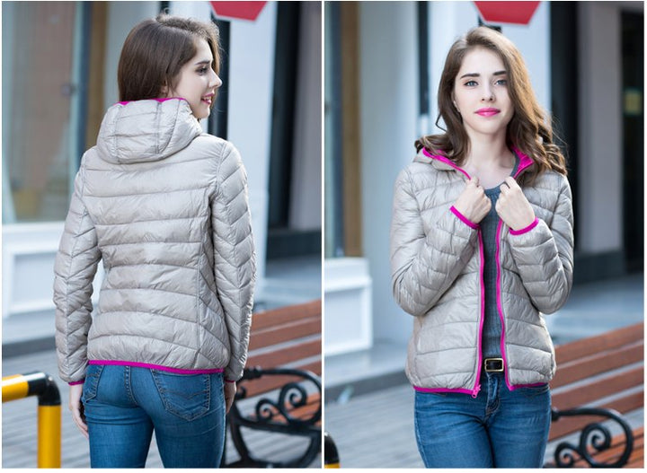 Women's Reversible Down Jacket for Spring 2026 – Aurora