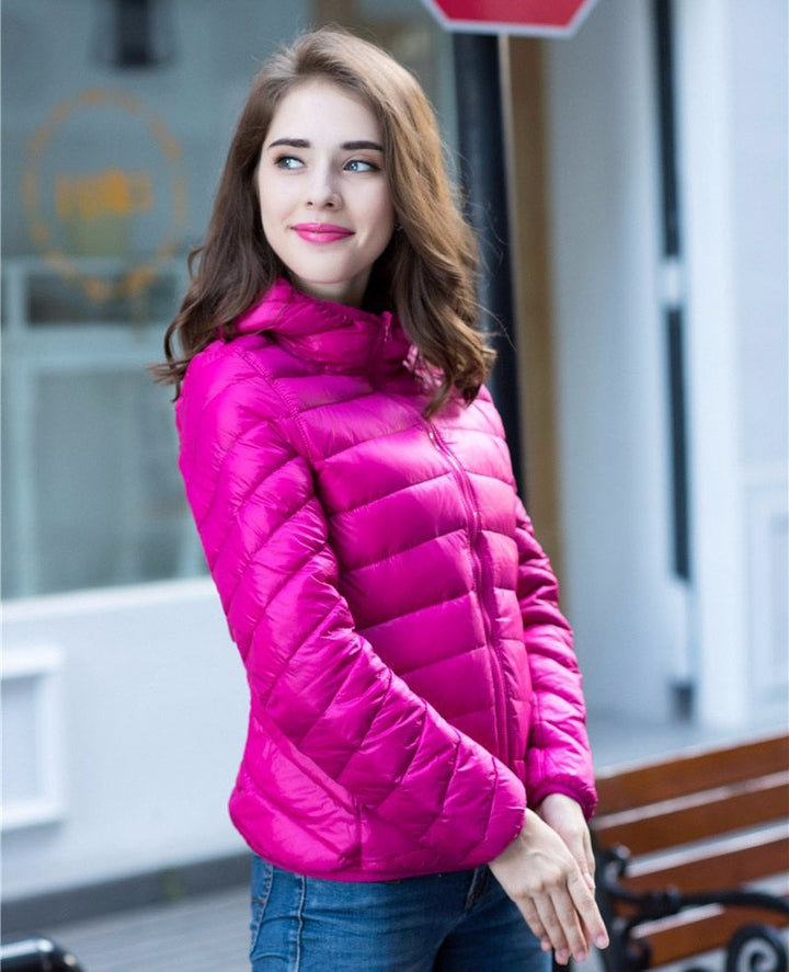 Women's Reversible Down Jacket for Spring 2026 – Aurora