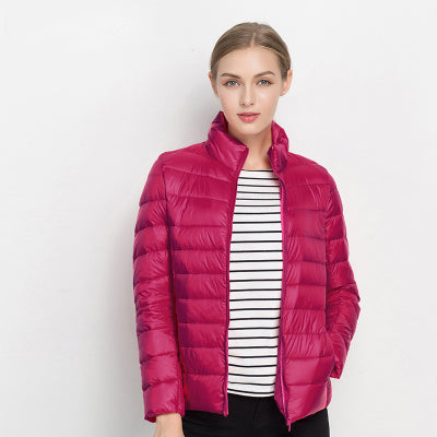 Lightweight Waterproof Down Jacket for Spring 2026 - City Elegance
