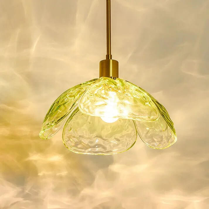 Flower Leaf Pendant Lamp - Elegant Night Lamp