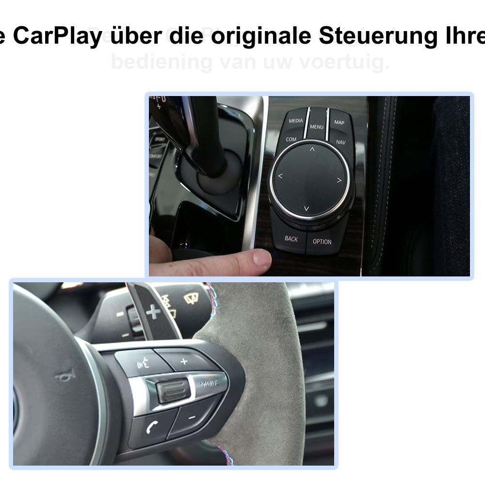 BMW | Wireless CarPlay & Android Auto Module | Plug & Play
