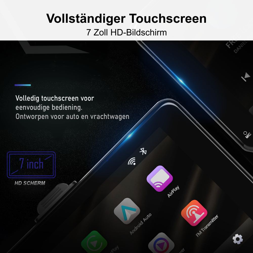 Universal CarPlay & Android Auto system