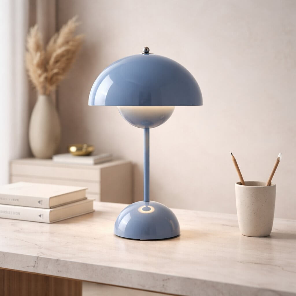 Designer Table Lamp | LED Table Lamp | Night Lamp | Dimmable and Cordless | Lumora