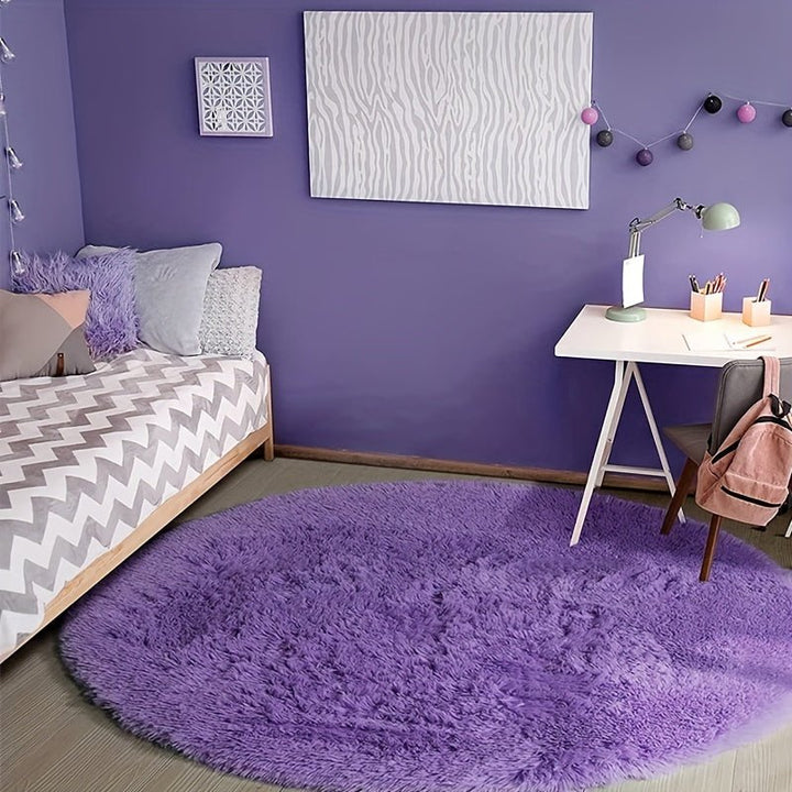 Soft Round Rug - Clouda